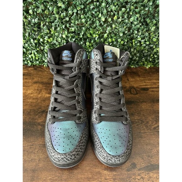 Nike SB Dunk High Pro QS NBA Hornet Black Sheep 2019 Size 11.5 Mens BQ6827-001